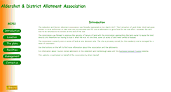 Desktop Screenshot of aldershot-allotments.co.uk